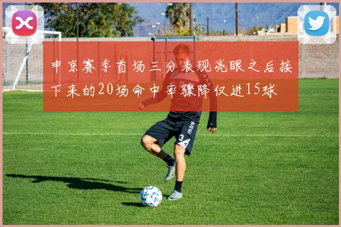 申京赛季首场三分表现亮眼之后接下来的20场命中率骤降仅进15球